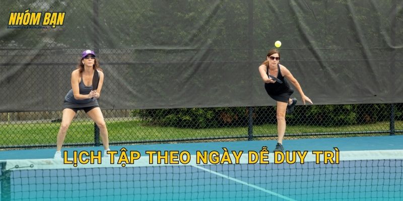 Lịch tập theo ngày dễ duy trì