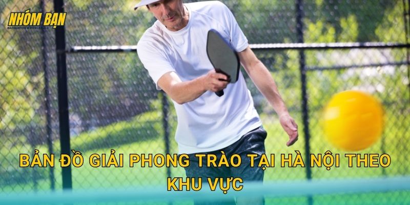 Bản đồ giải phong trào tại Hà Nội theo khu vực